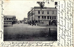 Corner Main and Center Streets Southington, CT Postcard Postcard Postcard