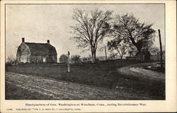 Headquarters of Gen. Washington at Windham Postcard