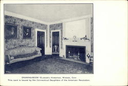 Drawing-Room - Ellsworth Homestead Windsor, CT Postcard Postcard Postcard