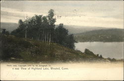 Highland Lake Winsted, CT Postcard Postcard Postcard