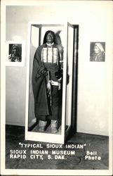 Sioux Indian Museum Postcard