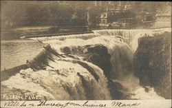 Passaic Falls Paterson, NJ Postcard Postcard Postcard