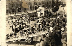 Soldiers Loading Onto Ship World War I Postcard Postcard Postcard