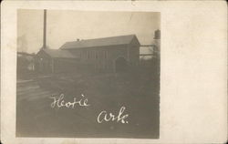 Building with Water Tower Postcard