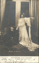 Julia Marlowe in "Rome and Juliet" Postcard