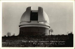 The World's Largest Observatory Postcard