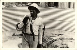 Willie the Guide at Ross Allen's Reptile Institute Silver Springs, FL Postcard Postcard Postcard