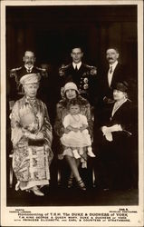 British Royal Family Royalty Postcard Postcard Postcard