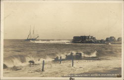 Wreck of the "Nantasket" Scituate, MA Postcard Postcard Postcard