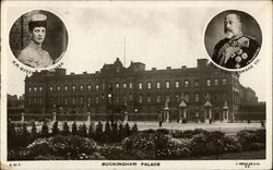 King Edward VII and Queen Alexandra - Buckingham Palace Royalty Postcard Postcard Postcard