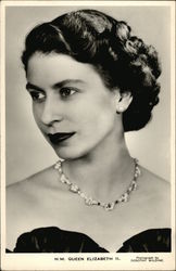 H.M. Queen Elizabeth II Royalty Postcard Postcard Postcard