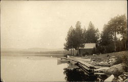 Carry Pond Camps Postcard