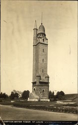 Compton Water Tower St. Louis, MO Postcard Postcard Postcard