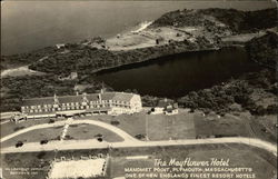 The Mayflower Hotel, Manomet Point Postcard