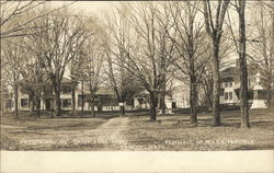 Whitney Mansion, Mary Anna Home, Residence of Rev E B Fairchild Postcard