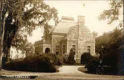 Fogg Library Postcard