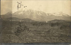 Snowcapped Mountains Postcard