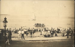 Wollaston Beach Massachusetts Postcard Postcard Postcard