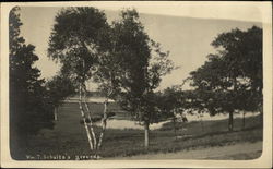 Wm. T. Schultz's Grounds Postcard