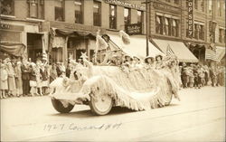 Carolina Club Float 1927 Concord, NH Postcard Postcard Postcard