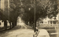 Village Street Medway, MA Postcard Postcard Postcard