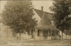 View of Residence Postcard