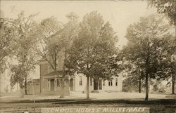 School House Postcard