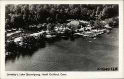 Loveday's, Lake Qounnipaug Postcard