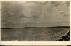 View of Harbor Stonington, CT Postcard Postcard Postcard