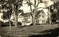 Home of Oliver Ellsworth Postcard