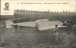 Les Poinniers De L'Air - L'Aeroplane No. 4 de M. Bleriot Aircraft Postcard Postcard Postcard