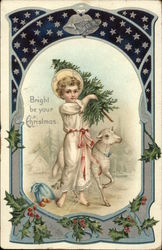 Bright be your Christmas Postcard