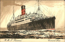 R.M.S. "Tuscania" Postcard