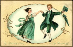 St. Patrick's Day in the Morning Postcard Postcard Postcard