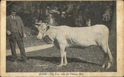 Jessie, The Cow with the Human Skin Postcard