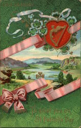 Happy St. Patrick's Day - Lake Killarney Postcard