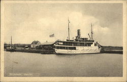 Farjestaden Hamnen Steamers Postcard Postcard Postcard