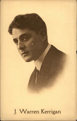 J. Warren Kerrigan Portrait Postcard