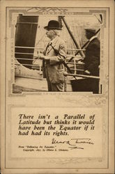 Photograph of Mark Twain, with Quote Postcard