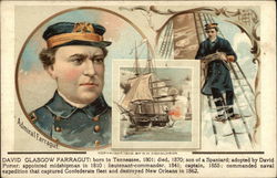 David Glasgow Farragut Postcard