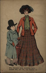 Man and Wife Postcard