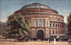 Painting of The Albert Hall in London Tuck's Oilette Series Postcard Postcard Postcard