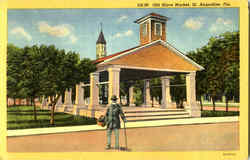 Old Slave Market St. Augustine, FL Postcard Postcard