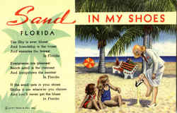 Sand In My Shoes Scenic, FL Postcard Postcard