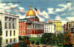 State House Boston, MA Postcard Postcard