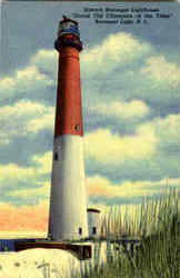 Historic Barnegat Lighthouse New Jersey Postcard Postcard