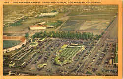 The Farmers Market Los Angeles, CA Postcard Postcard