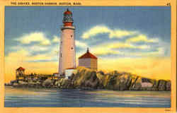 The Graves Boston Harbor Massachusetts Postcard Postcard