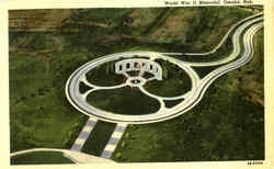 World War II Memorial Postcard