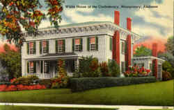 White House Of The Confederacy Montgomery, AL Postcard Postcard